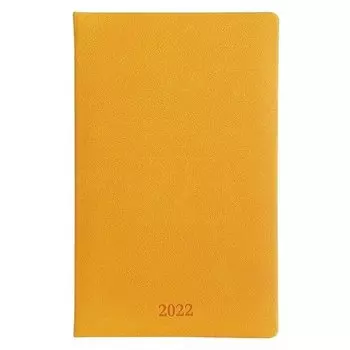 Еженедельник датированный 2022 Infolio, коллекция Vienna, оранжевый, 128 страниц, 13 х 20,5 см