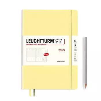 Еженедельник датированный Leuchtturm1917 Composition, 72 листа, В5, ванильный