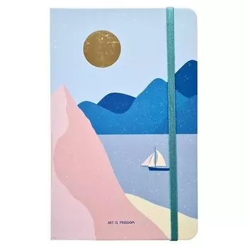 Еженедельник датированный на 2022 Be Smart Golden Sun, 128 страниц, 13 х 20,5 см, разноцветный