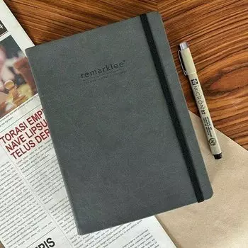 Еженедельник недатированный remarklee MyPPlanner, 240 страниц, серый, А5