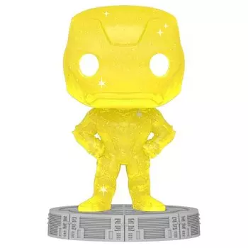 Фигурка Funko POP! Art Series Bobble Marvel Infinity Saga Iron Man Yellow w/Case 57617