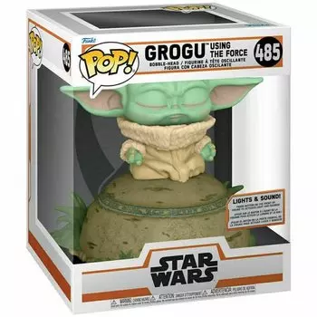 Фигурка Funko POP! The Mandalorian. Deluxe: The Child Using the Force
