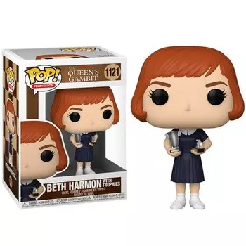 Фигурка Funko POP! TV Queens Gambit Beth Harmon with Trophies