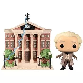 Фигурка POP Town: BTTF. Doc w/Clock Tower