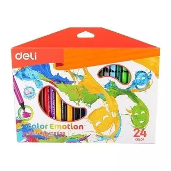 Фломастеры "Color Emotion", 24 цвета