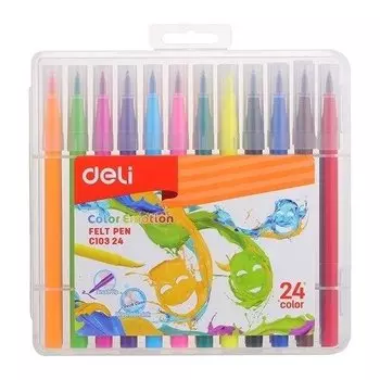 Фломастеры "Color Emotion", 24 цветов