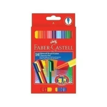 Фломастеры с клипом, 10 цветов