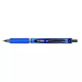 Гелевая ручка автоматическая Pentel "Energel" 0.5 мм, синяя