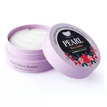 Гидрогелевые патчи для области вокруг глаз с маслом ши и жемчужной пудрой "Pearl Shea Butter"