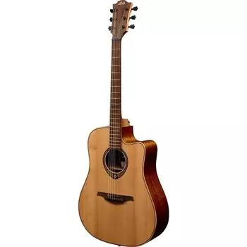 Гитара электроакустическая шестиструнная Lag T-170D CE