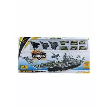 Игровой набор OS Авианосец + 9 транспортных средств