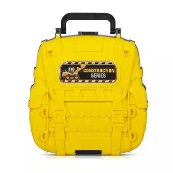 Игровой набор в чемоданчике OS Стройка + 2 машинки