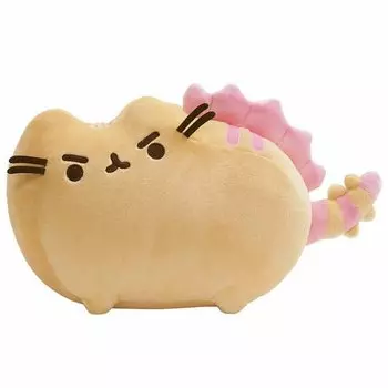Игрушка плюшевая "Pusheen дракон", 19 см, оранжевая