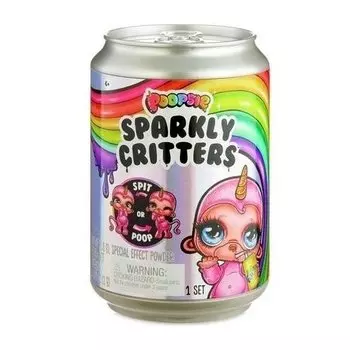 Игрушка "Poopsie" в банке газировки