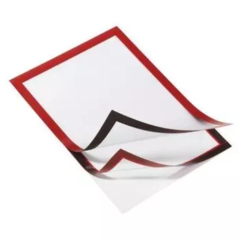 Информационная табличка А4, красная