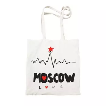 Эко-сумка Морда Довольна Moscow. Love