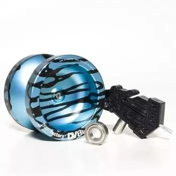 Йо-йо YoYoFactory DV888 Splash, голубо-черный