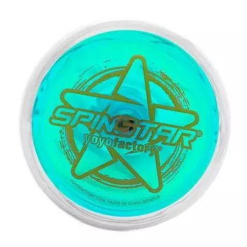 Йо-йо YoYoFactory SpinStar, прозрачный голубой