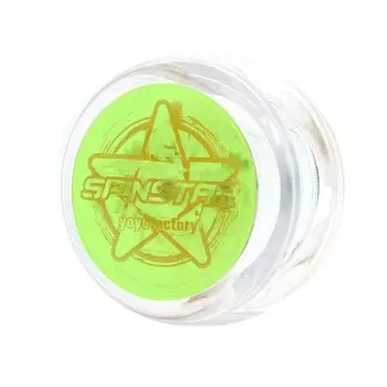Йо-йо YoYoFactory SpinStar, прозрачный зеленый