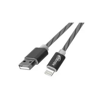 Кабель Ritmix RCC-322 Black (USB - Apple lightning)