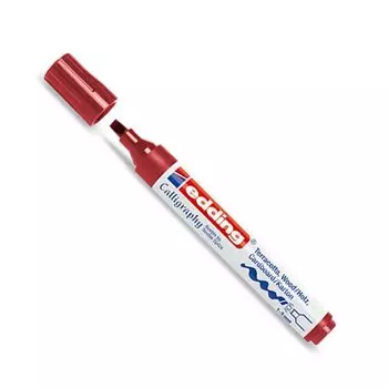 Каллиграфический маркер, 1-5 мм, малиновый