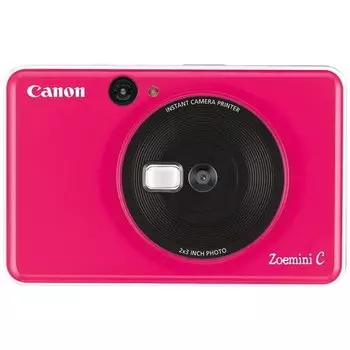 Камера моментальной печати Canon "Zoemini C", розовая
