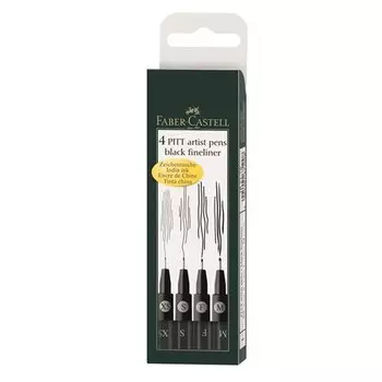 Капиллярные ручки "Pitt Artist Pen", черные