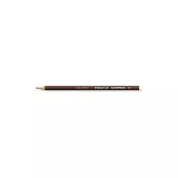 Карандаш чернографитный, коричневый, НВ