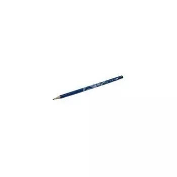 Карандаш чернографитный "Norica", HB, голубой