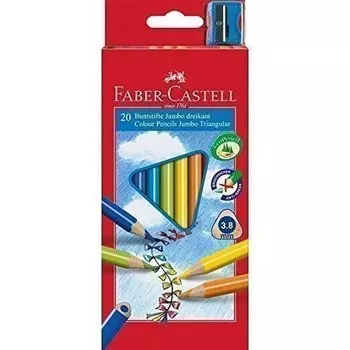 Карандаши цветные "Junior Grip", 20 цветов