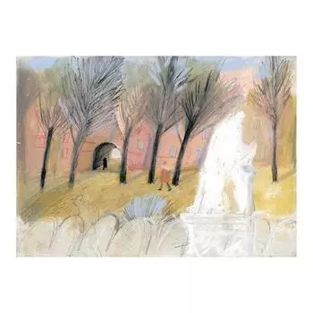 Катя Хлебникова. Принт "Москва. Зарисовки" А2