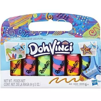 Катриджи для творчества "DohVinci", 6 шт., в ассортименте