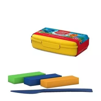 Классический пластилин ArtBerry с Алоэ Вера, 12 цветов со стеком, 216 г