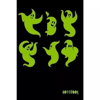 Книга для записей "Милые привидения" А5, 80 листов, в клетку, 14,5 х 21