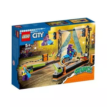 Конструктор LEGO CITY 60340 Трюковое испытание Клинок