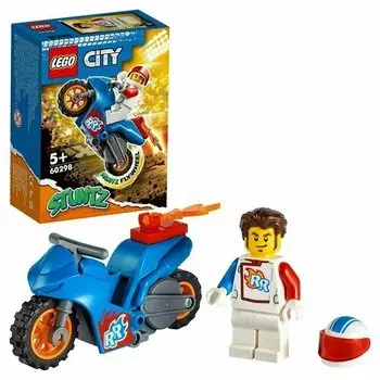 Конструктор LEGO City 60298 Реактивный трюковый мотоцикл