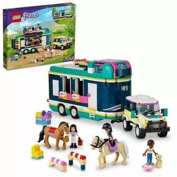 Конструктор Lego Friends 41722 Трейлер для перевозки конкурсных лошадей