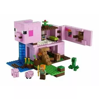 Конструктор LEGO Minecraft 21170 Дом-свинья