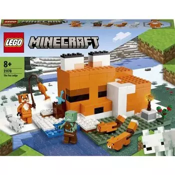 Конструктор LEGO Minecraft 21178 Лисья хижин