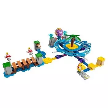 Конструктор LEGO Super Mario 71400 Дополнительный набор Пляжное веселье огромного ежа