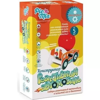 Конструктор обучающий "Реактивный автомобиль"