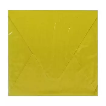 Конверт подарочный С1, 10 х 10 см, желтый
