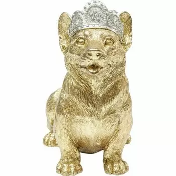 Копилка Корги, 25 х 20 х 13 см, золотая