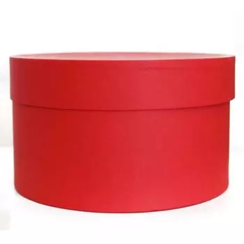 Коробка подарочная №1, 23 х 23 х 16 см, красная