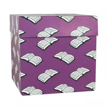 Коробка подарочная Symbol Книги, 16 х 16 х 16 см