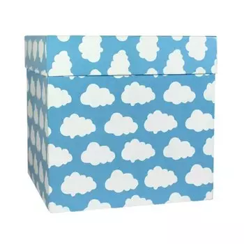 Коробка подарочная "Облака", 23 х 23 х 23 см
