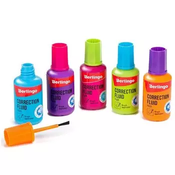 Корректирующая жидкость "Fuze", 20 мл, в ассортименте