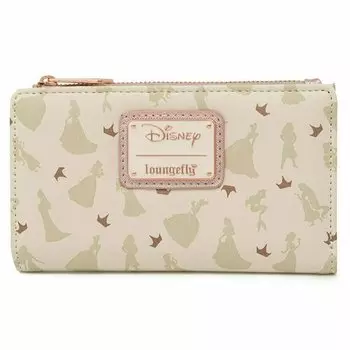 Кошелек Loungefly Disney Ultimate Princess AOP Flap Wallet