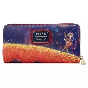 Кошелек Loungefly Pixar Coco Marigold Bridge Zip Around Wallet