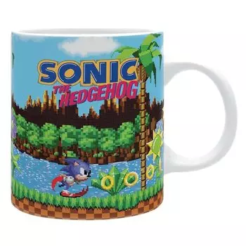 Кружка ABYstyle Sonic Mug Retro subli with box, 320 мл